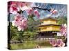Gold Temple Japan-NicholasHan-Stretched Canvas