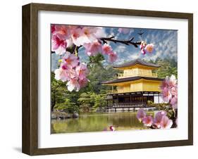 Gold Temple Japan-NicholasHan-Framed Photographic Print