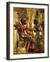 Gold Throne Depicting Tutankhamun and Wife, Egypt-Kenneth Garrett-Framed Premium Photographic Print