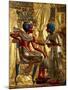 Gold Throne Depicting Tutankhamun and Wife, Egypt-Kenneth Garrett-Mounted Premium Photographic Print