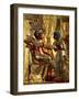 Gold Throne Depicting Tutankhamun and Wife, Egypt-Kenneth Garrett-Framed Photographic Print