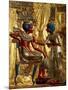 Gold Throne Depicting Tutankhamun and Wife, Egypt-Kenneth Garrett-Mounted Photographic Print