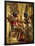 Gold Throne Depicting Tutankhamun and Wife, Egypt-Kenneth Garrett-Framed Photographic Print