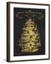 Gold Tree I-Gwendolyn Babbitt-Framed Art Print