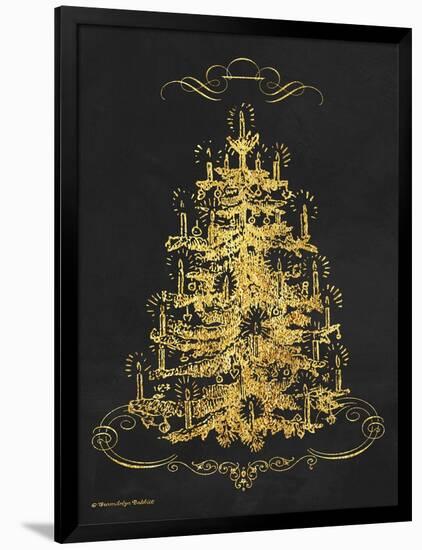 Gold Tree II-Gwendolyn Babbitt-Framed Art Print