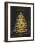 Gold Tree II-Gwendolyn Babbitt-Framed Art Print