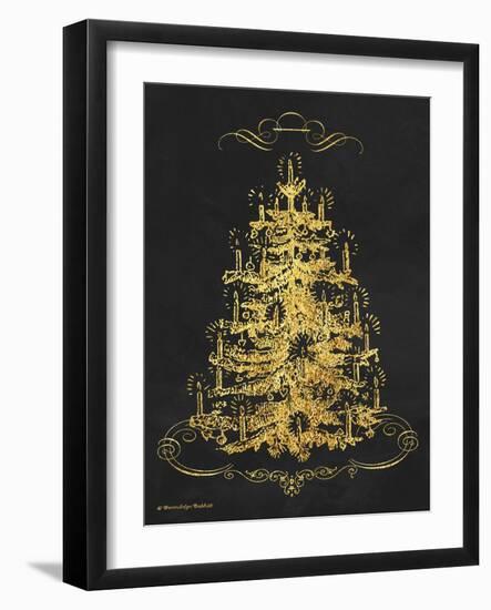 Gold Tree II-Gwendolyn Babbitt-Framed Art Print