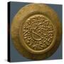 Gold Tremissis of Ratchis, King of Lombards, Recto, Lombard Coins, 8th Century-null-Stretched Canvas