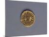 Gold Triens of Reccared I, King of Visigoths, Recto, Visigothic Coins, 6th-7th Century-null-Mounted Giclee Print