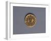 Gold Triens of Reccared I, King of Visigoths, Recto, Visigothic Coins, 6th-7th Century-null-Framed Giclee Print