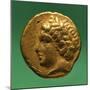 Gold Twelfth Stater of Philip II with Male Profile, Recto, Greek Coins BC-null-Mounted Giclee Print