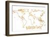 Gold Wanderlust-null-Framed Premium Giclee Print