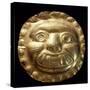 Gold Zoomorphic Breastplate Originating from La Tolita-null-Stretched Canvas