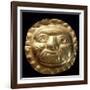 Gold Zoomorphic Breastplate Originating from La Tolita-null-Framed Giclee Print