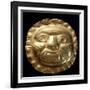 Gold Zoomorphic Breastplate Originating from La Tolita-null-Framed Giclee Print