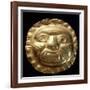 Gold Zoomorphic Breastplate Originating from La Tolita-null-Framed Giclee Print