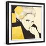 Gold-Manuel Rebollo-Framed Premium Giclee Print