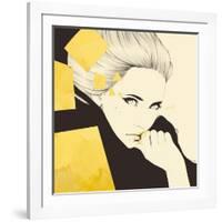 Gold-Manuel Rebollo-Framed Art Print