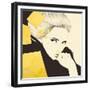 Gold-Manuel Rebollo-Framed Premium Giclee Print