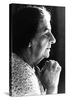 Golda Meir, Israeli Prime Minister, Was Elected on March 17, 1969-null-Stretched Canvas