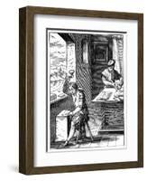 Goldbeater, 16th Century-Jost Amman-Framed Giclee Print