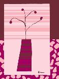 Minimalist Flowers in Pink III-Goldberger & Archie-Stretched Canvas