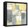 Golden Abstract I-Eva Watts-Framed Stretched Canvas