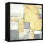 Golden Abstract II-Eva Watts-Framed Stretched Canvas