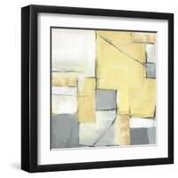 Golden Abstract II-Eva Watts-Framed Art Print