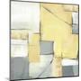 Golden Abstract II-Eva Watts-Mounted Art Print