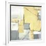 Golden Abstract II-Eva Watts-Framed Art Print