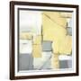 Golden Abstract II-Eva Watts-Framed Art Print