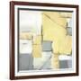 Golden Abstract II-Eva Watts-Framed Art Print