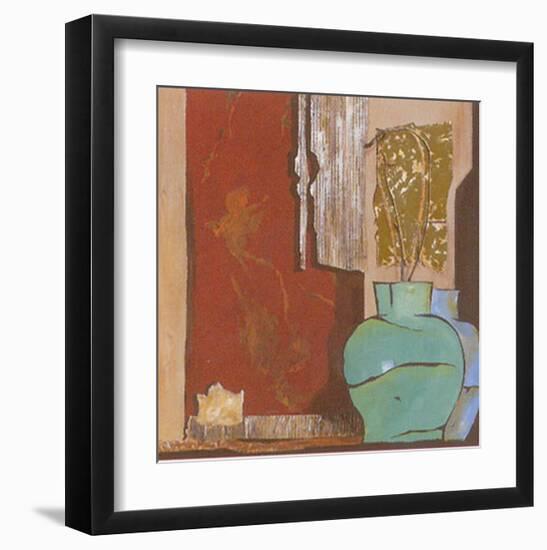 Golden Accents I-Vivian Knapp-Framed Art Print