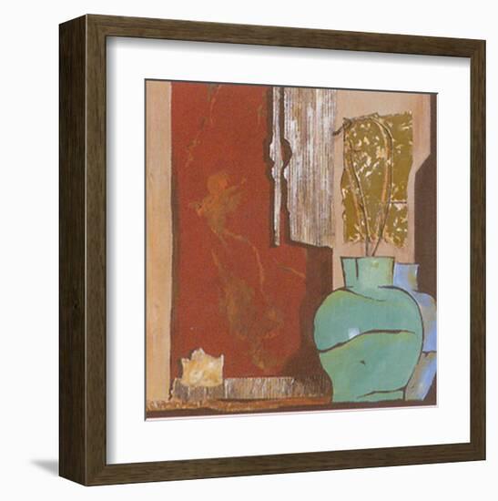 Golden Accents I-Vivian Knapp-Framed Art Print