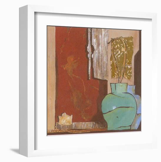 Golden Accents I-Vivian Knapp-Framed Art Print