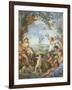 Golden Age, Detail from Four Ages of Man, 1637-1641-Pietro da Cortona-Framed Giclee Print