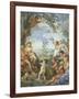 Golden Age, Detail from Four Ages of Man, 1637-1641-Pietro da Cortona-Framed Giclee Print