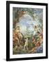 Golden Age, Detail from Four Ages of Man, 1637-1641-Pietro da Cortona-Framed Giclee Print