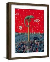 Golden Age or the Dance of Death at the Millennium's End 1996-Tamas Galambos-Framed Giclee Print