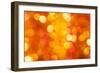 Golden and Red Circle Background-soleg_1974-Framed Premium Giclee Print