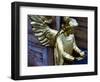 Golden Angel at Doors-Winfred Evers-Framed Photographic Print