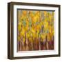 Golden Angels in the Aspens-Amy Dixon-Framed Art Print