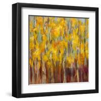 Golden Angels in the Aspens-Amy Dixon-Framed Art Print