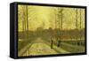 Golden Autumn, 1883-John Atkinson Grimshaw-Framed Stretched Canvas