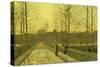 Golden Autumn, 1883-John Atkinson Grimshaw-Stretched Canvas