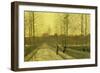 Golden Autumn, 1883-John Atkinson Grimshaw-Framed Giclee Print