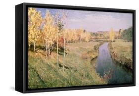Golden Autumn, 1895-Isaak Ilyich Levitan-Framed Stretched Canvas
