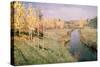 Golden Autumn, 1895-Isaak Ilyich Levitan-Stretched Canvas