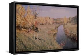 Golden Autumn, 1895-Isaak Ilyich Levitan-Framed Stretched Canvas